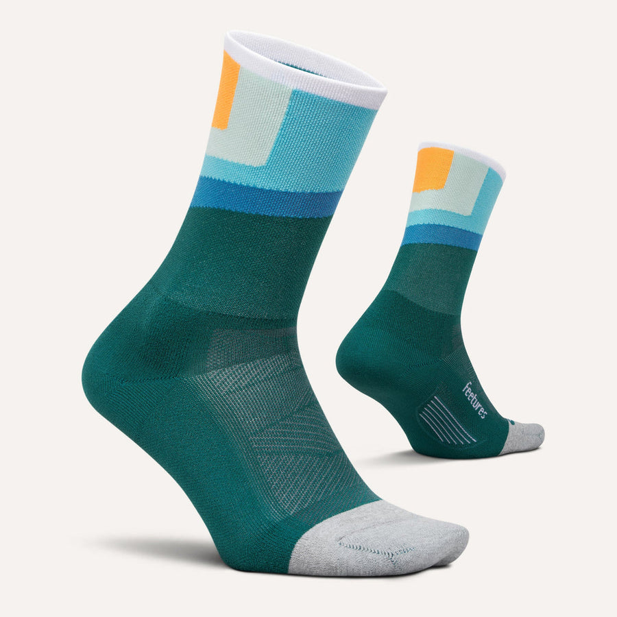 BREEZY COURT ELITE LIGHT CUSHION MINI CREW SOCKS
