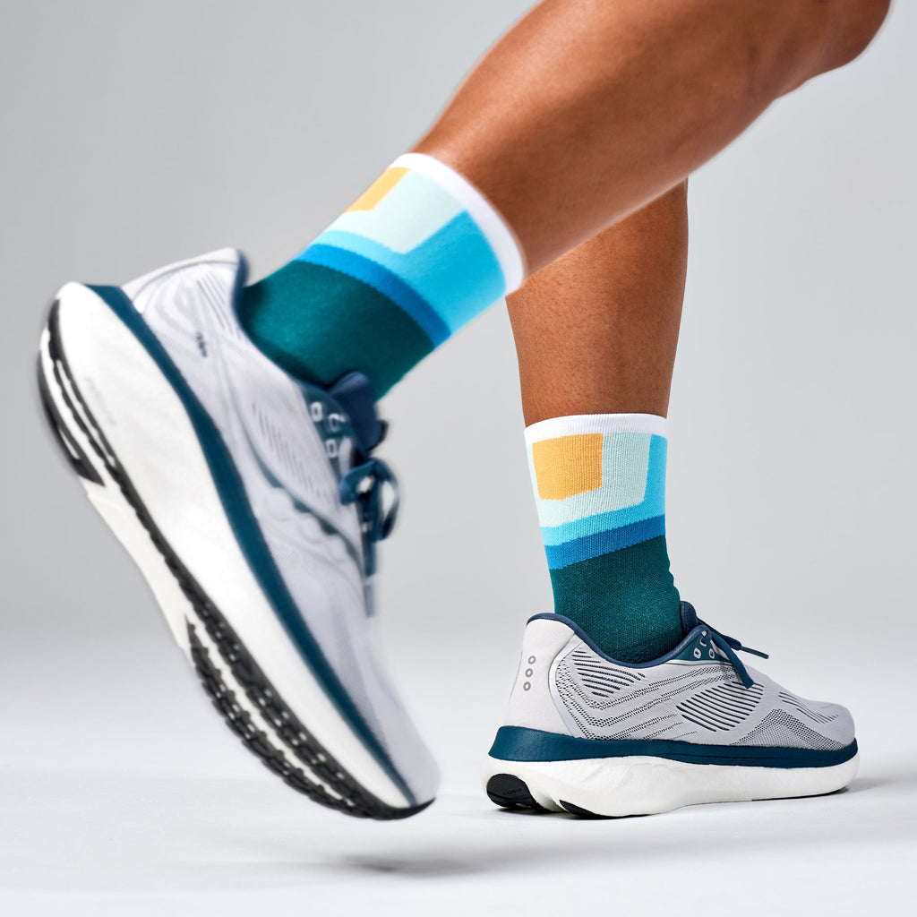 BREEZY COURT ELITE LIGHT CUSHION MINI CREW SOCKS