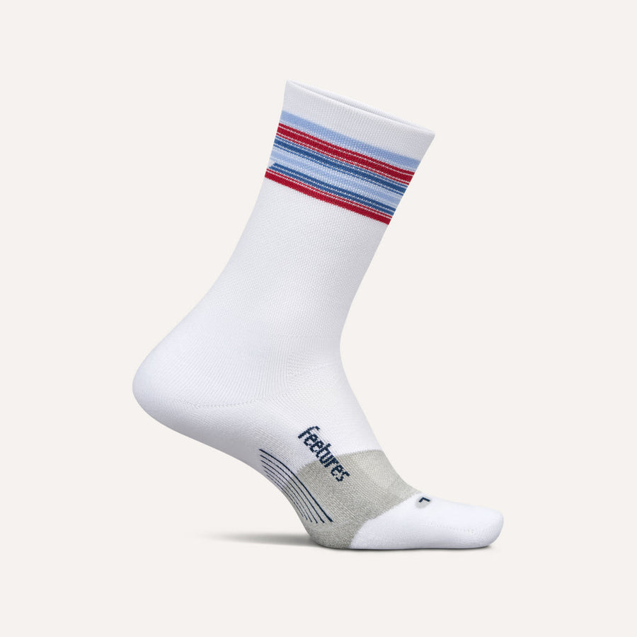 SPANGLED ELITE LIGHT CUSHION MINI CREW SOCKS
