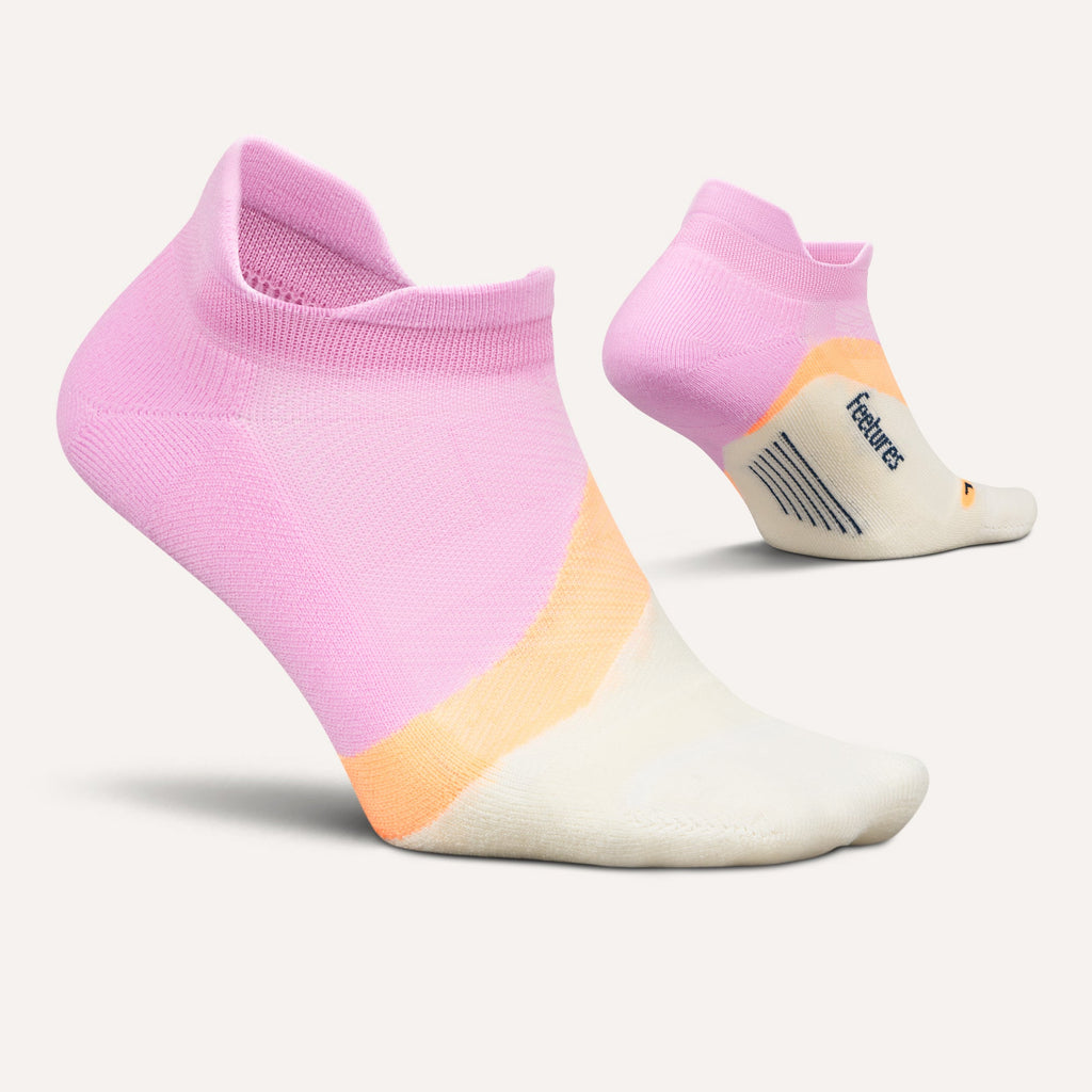 PINK CITRUS ELITE LIGHT CUSHION TAB NO SHOW SOCKS