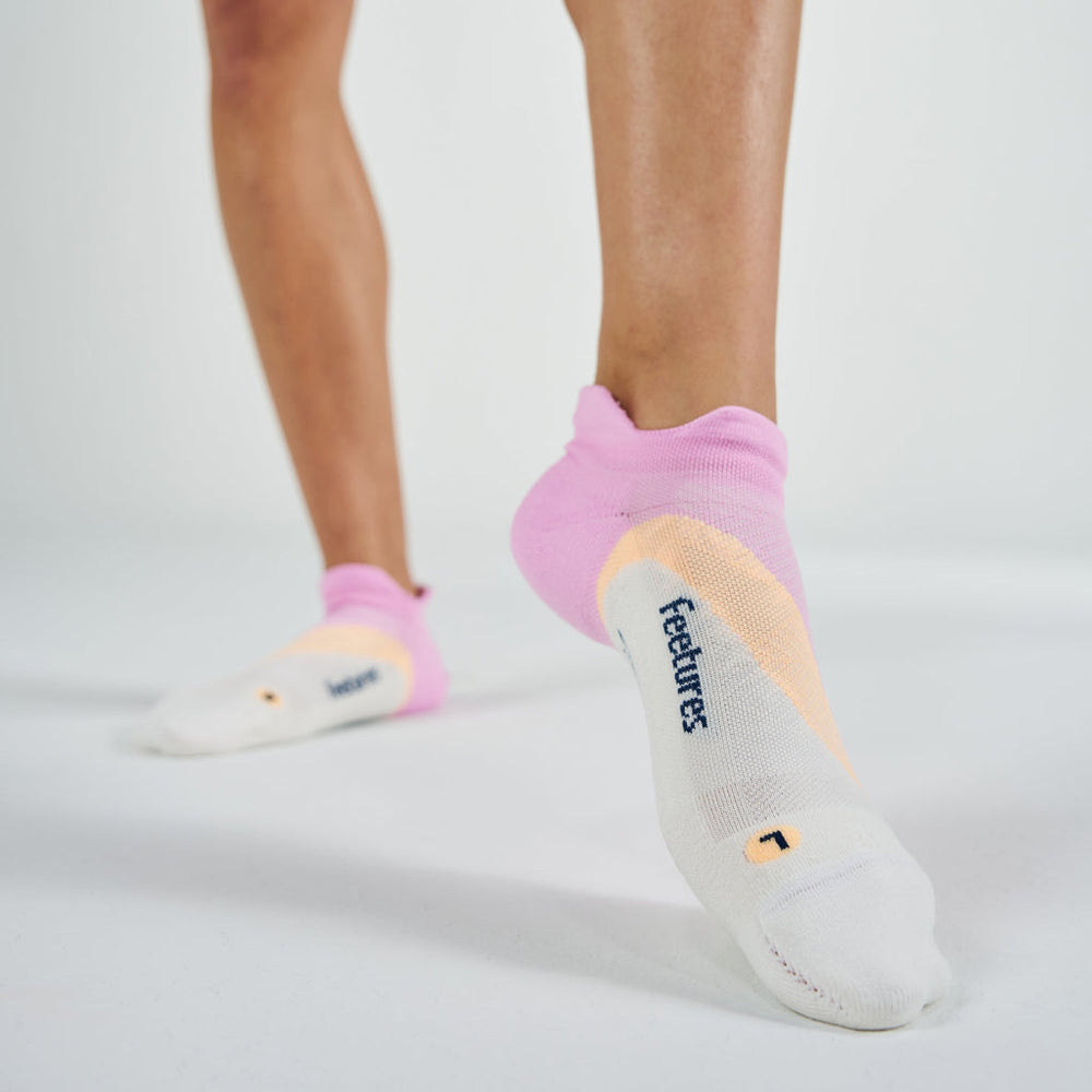 PINK CITRUS ELITE LIGHT CUSHION TAB NO SHOW SOCKS
