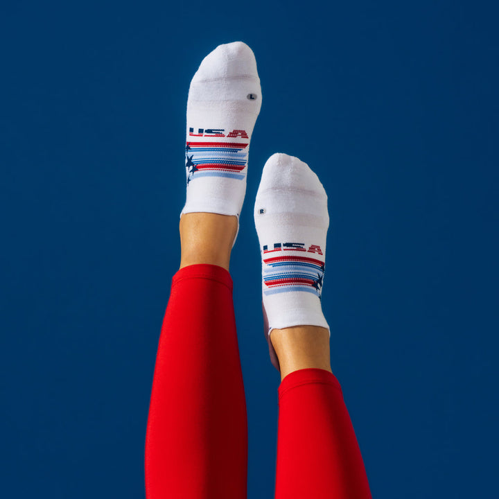 SPANGLED ELITE LIGHT CUSHION TAB SOCKS