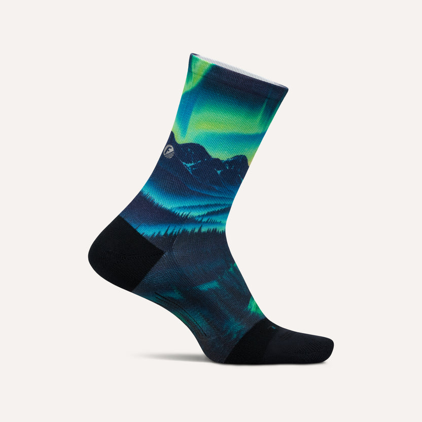 AURORA GLOW ELITE LIGHT CUSHION MINI CREW SOCKS
