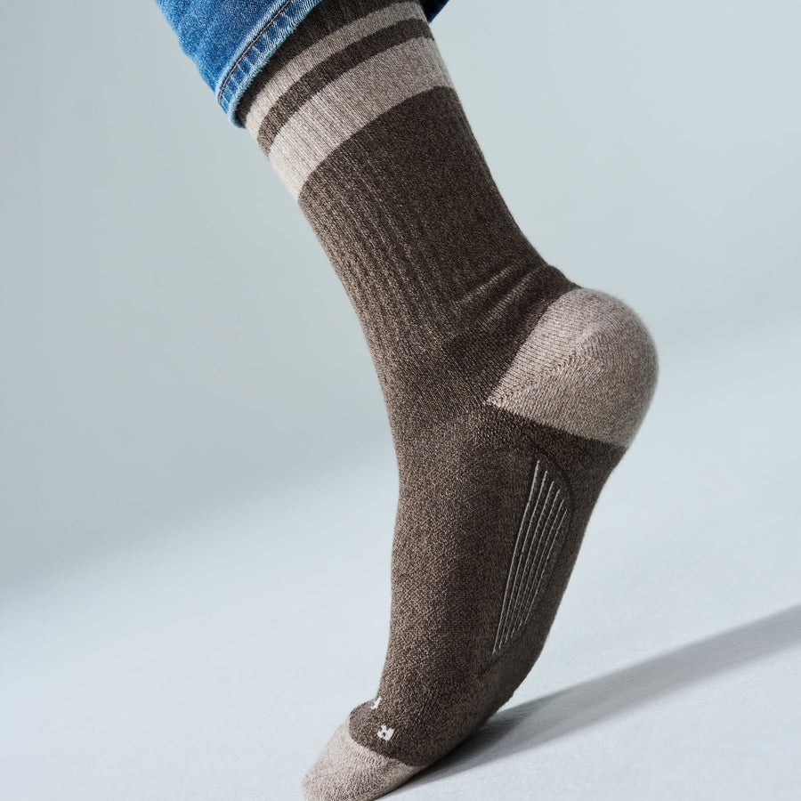 MEN'S ANYTIME TAUPE EVERYDAY MAX CUSHION CREW