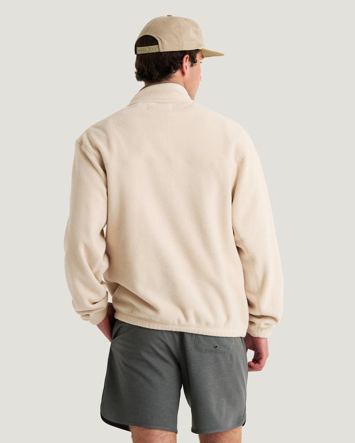 MEN'S FRENCH OAK ASHRIDGE FLEECE HALF ZIP