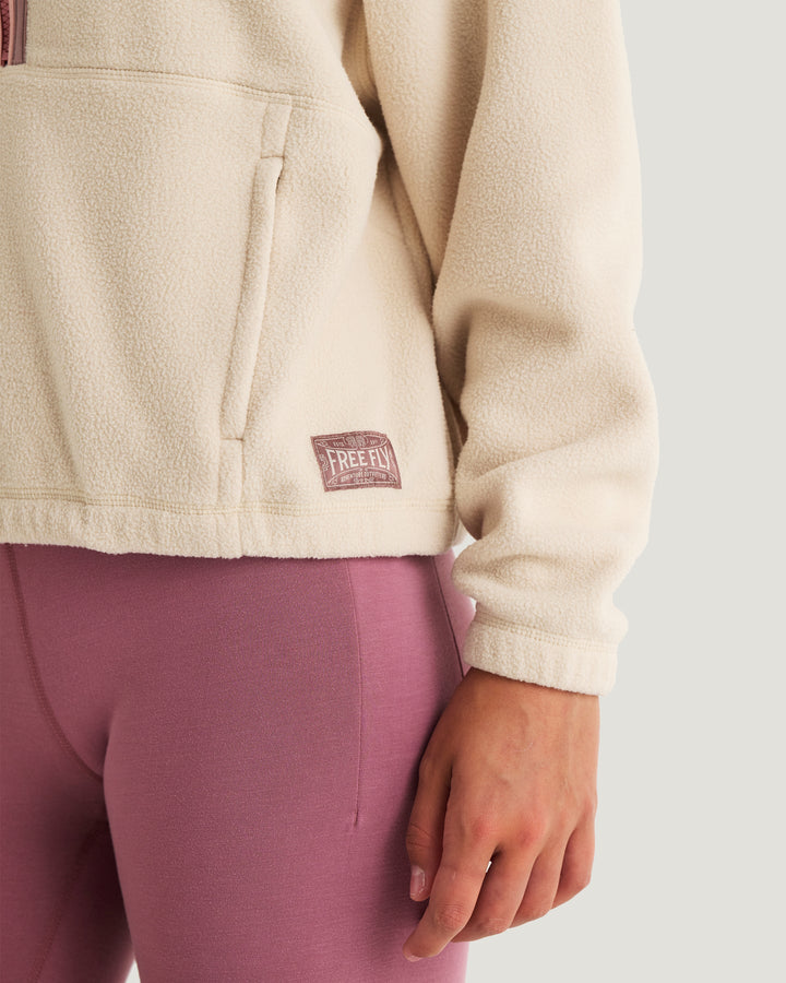 FRENCH OAK ASHRIDGE HALF ZIP FLEECE
