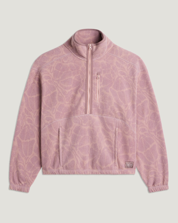 COSMIC BLOOM ASHRIDGE HALF ZIP FLEECE
