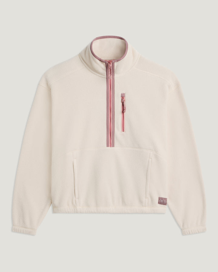 FRENCH OAK ASHRIDGE HALF ZIP FLEECE