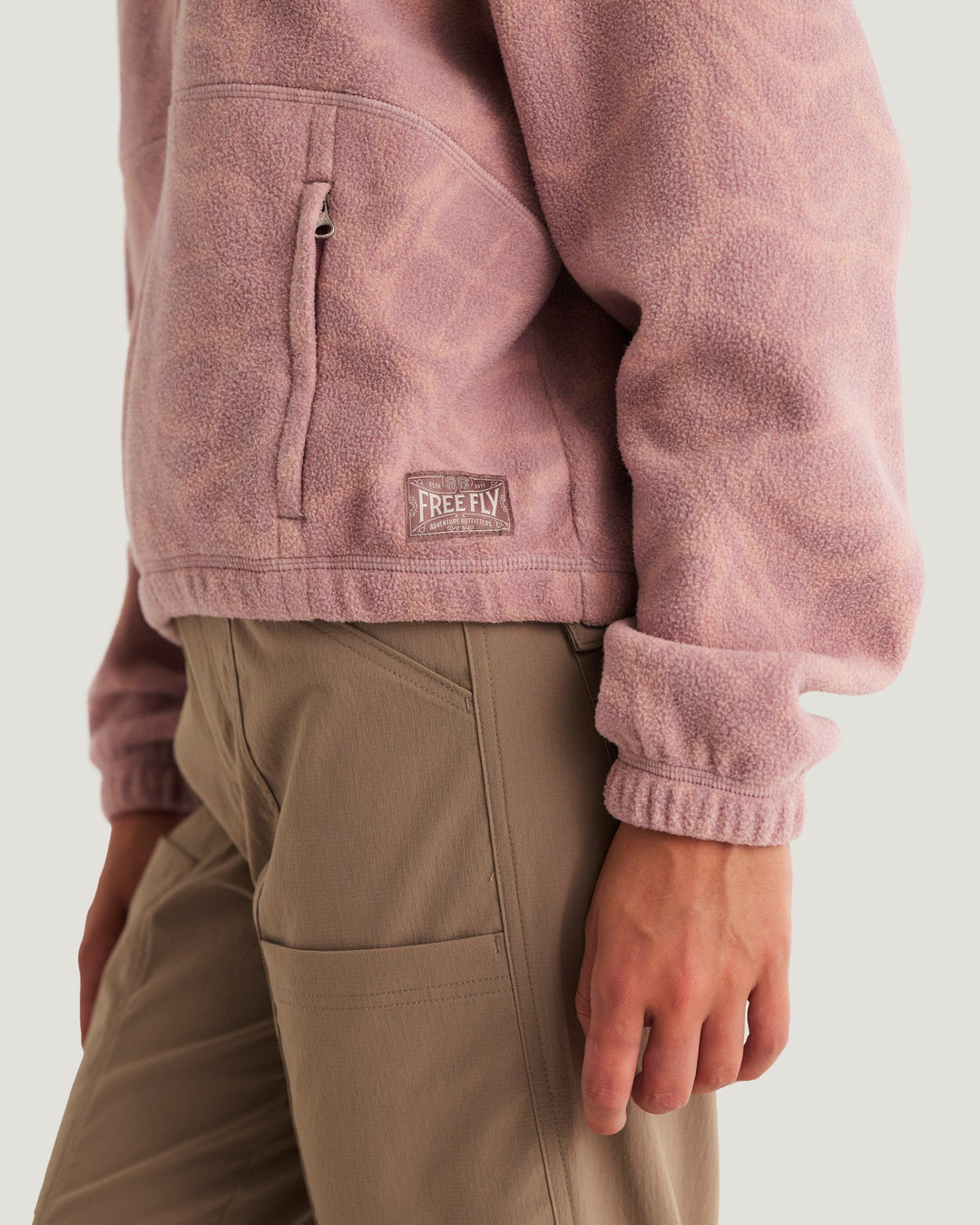 COSMIC BLOOM ASHRIDGE HALF ZIP FLEECE