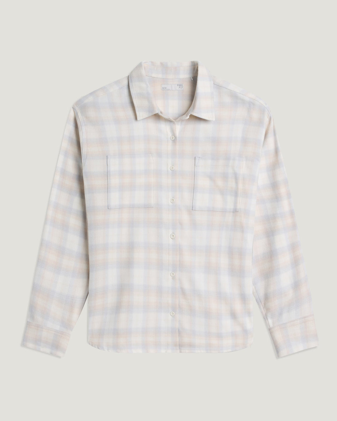 PLAID SEA SALT SEAWOOL FLANNEL SHIRT