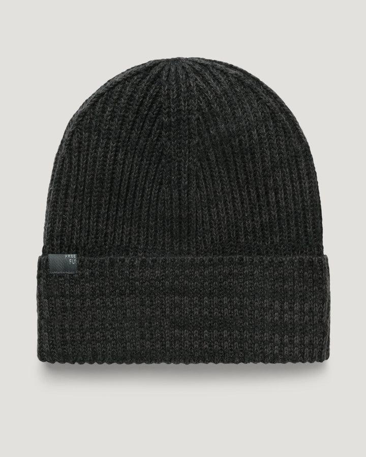 HEATHER ANTHRACITE COASTLOOM BEANIE