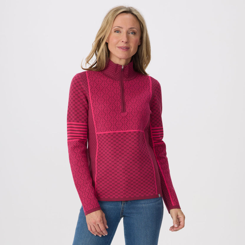 BEAUJOLAIS POW 1/4 ZIP SWEATER
