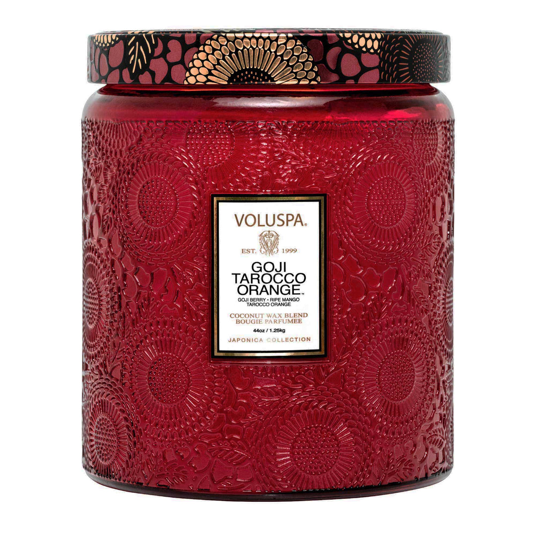 GOJI TAROCCO ORANGE 44oz LUXE JAR CANDLE