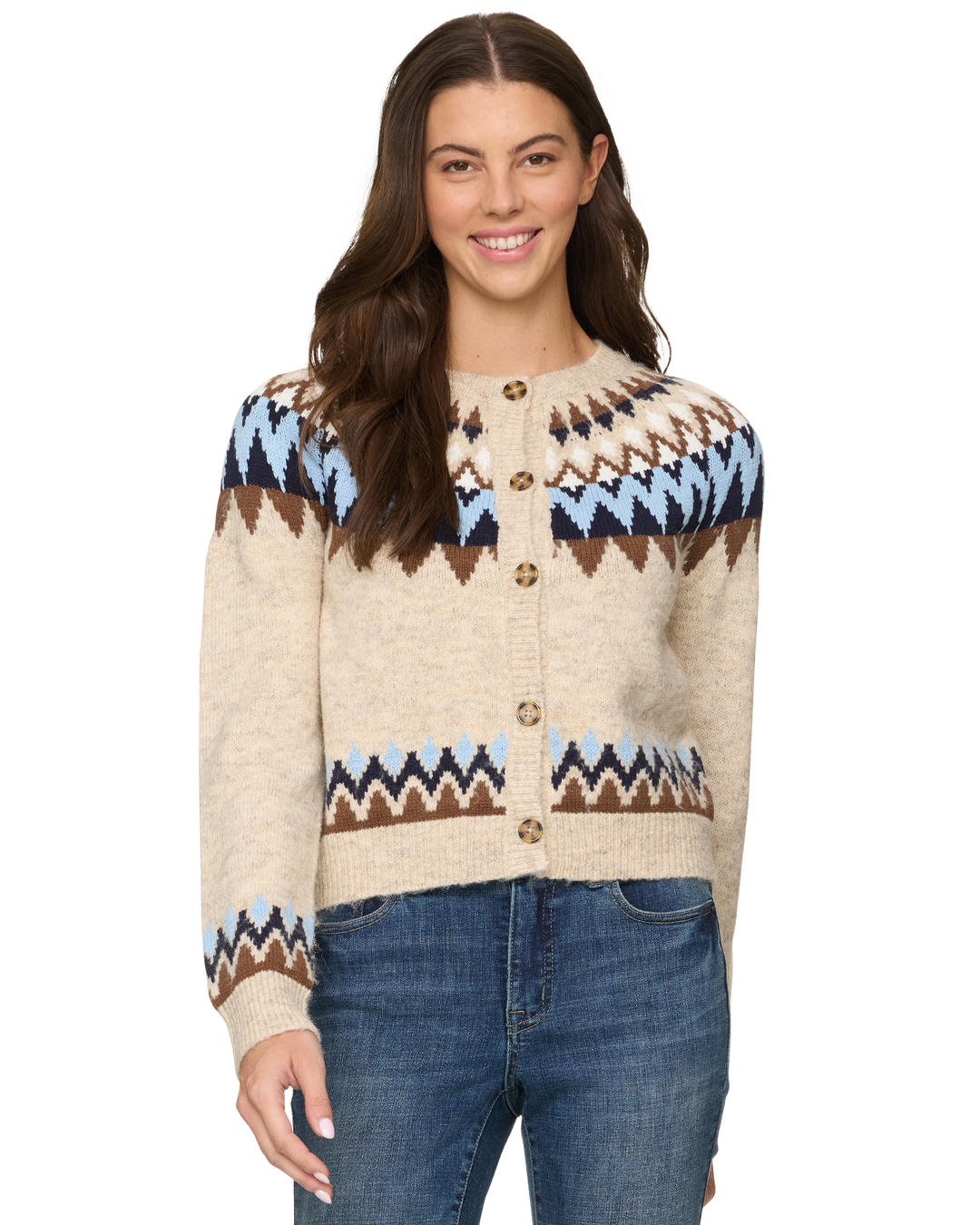 ODESSA OATMEAL CARDIGAN