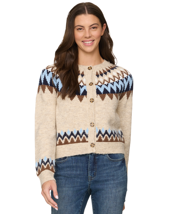 ODESSA OATMEAL CARDIGAN