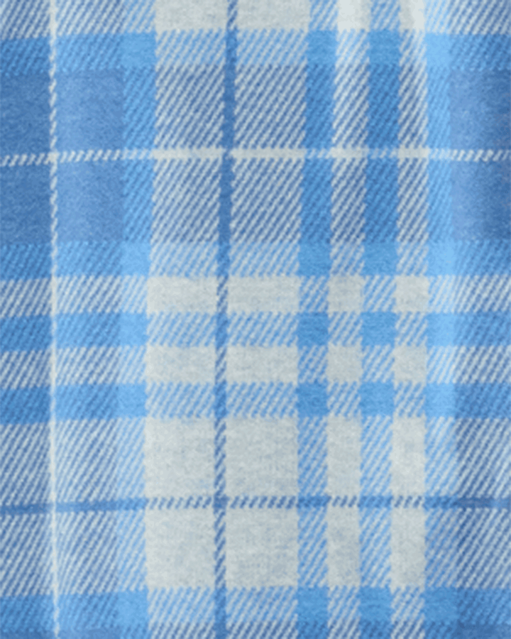 MEN'S REXFORD HERO KNIT BLUE FLANNEL SHIRT