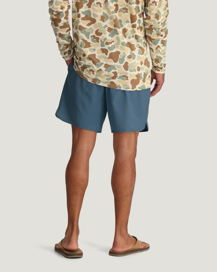 MEN'S PACIFIC BLUE 7" LINED REVERB SHORTS