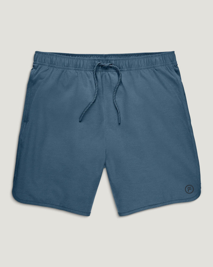 MEN'S PACIFIC BLUE 7" LINED REVERB SHORTS