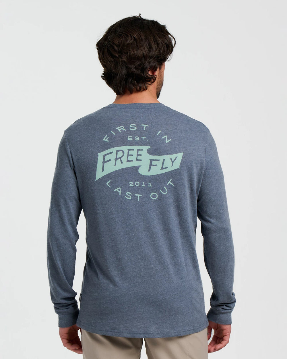 FIRST & LAST STORM CLOUD LONG SLEEVE TEE
