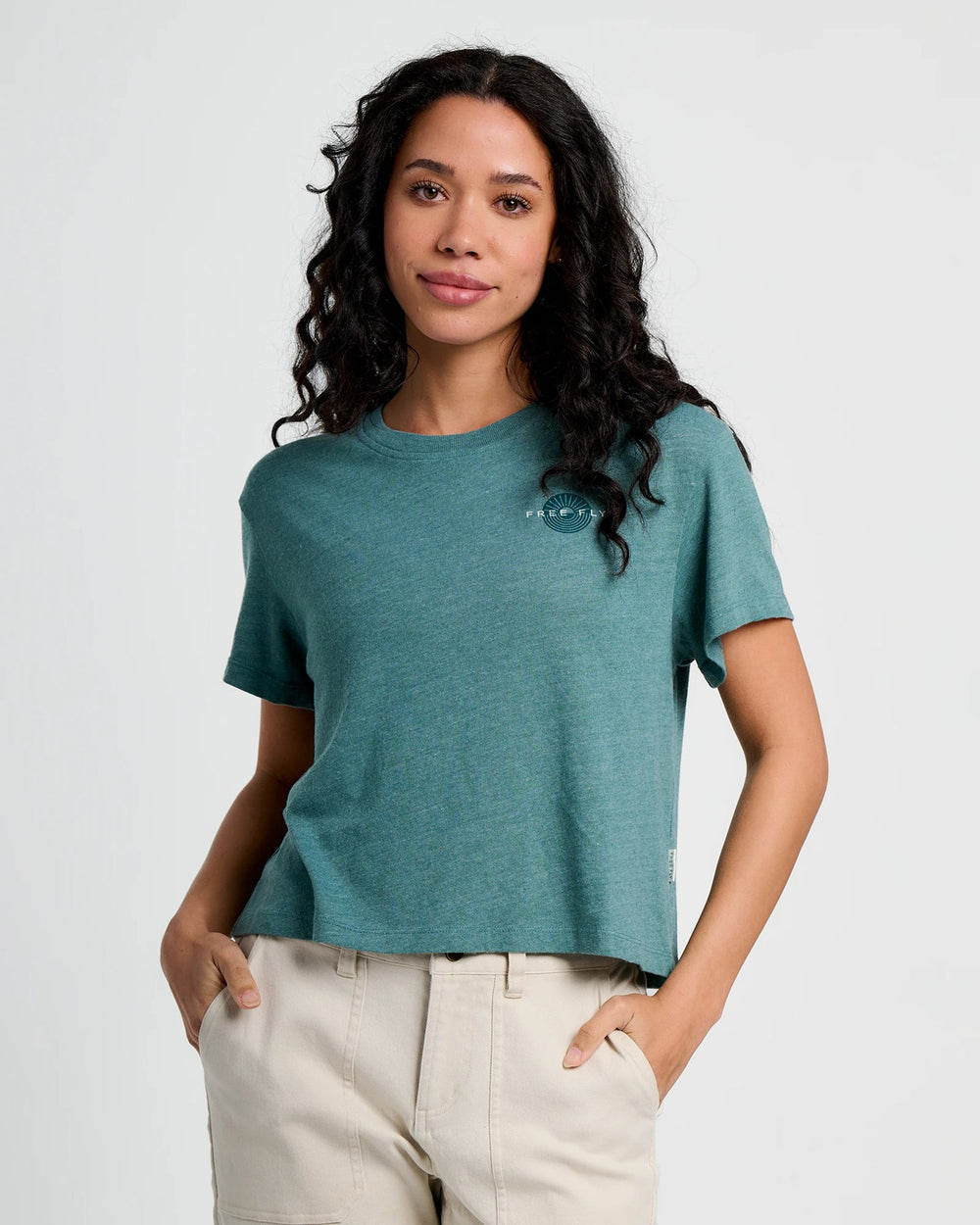 HEATHER SEA PINE SUN RIPPLE TEE
