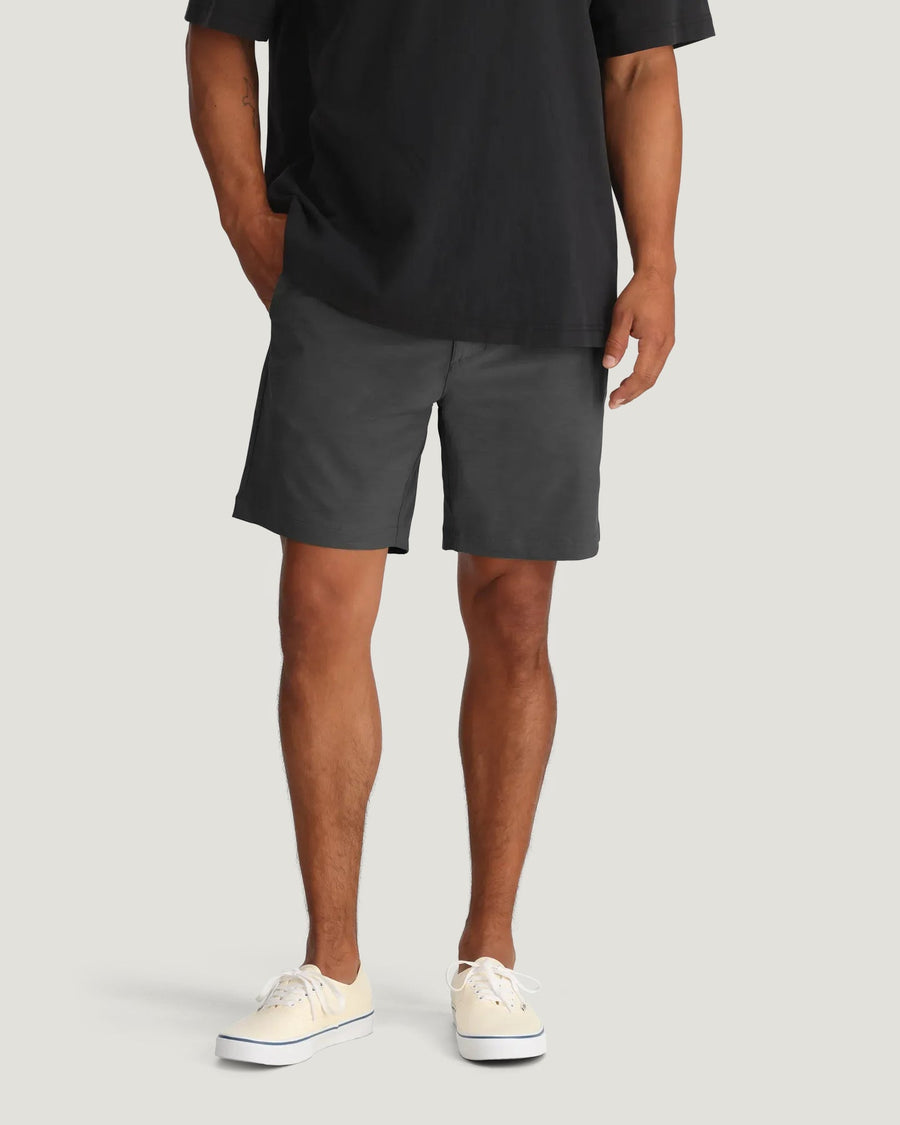 MEN'S PALMERA ANTHRACITE  HYBRID SHORTS
