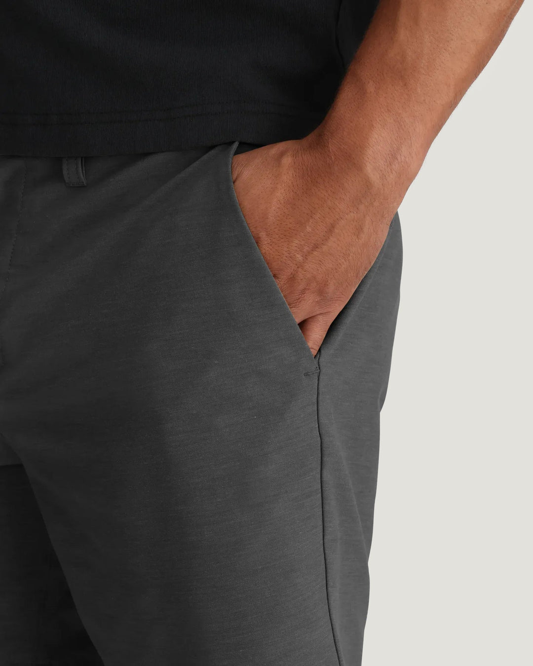 MEN'S PALMERA ANTHRACITE  HYBRID SHORTS