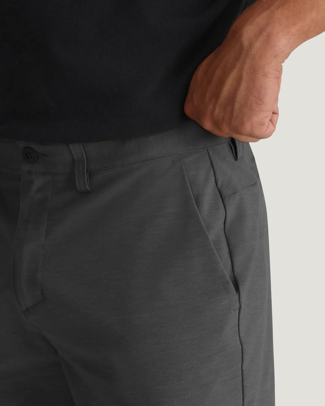 MEN'S PALMERA ANTHRACITE  HYBRID SHORTS