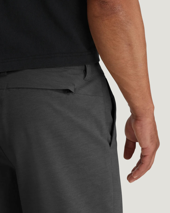 MEN'S PALMERA ANTHRACITE  HYBRID SHORTS