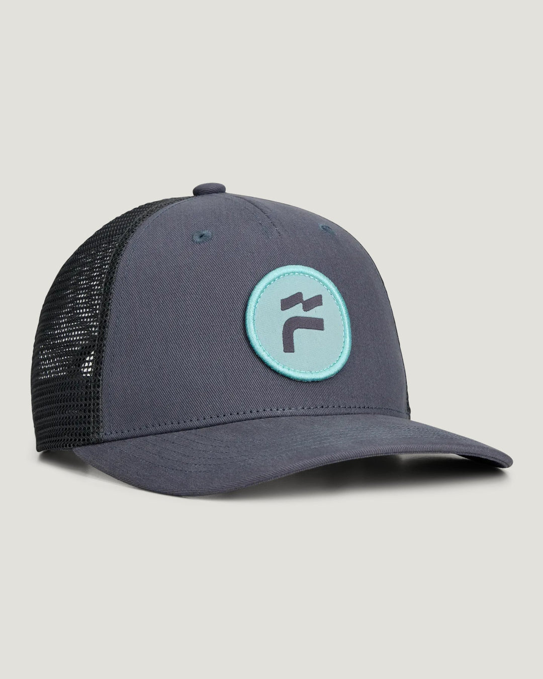 BRAND FLAG SLATE BLUE TRUCKER HAT