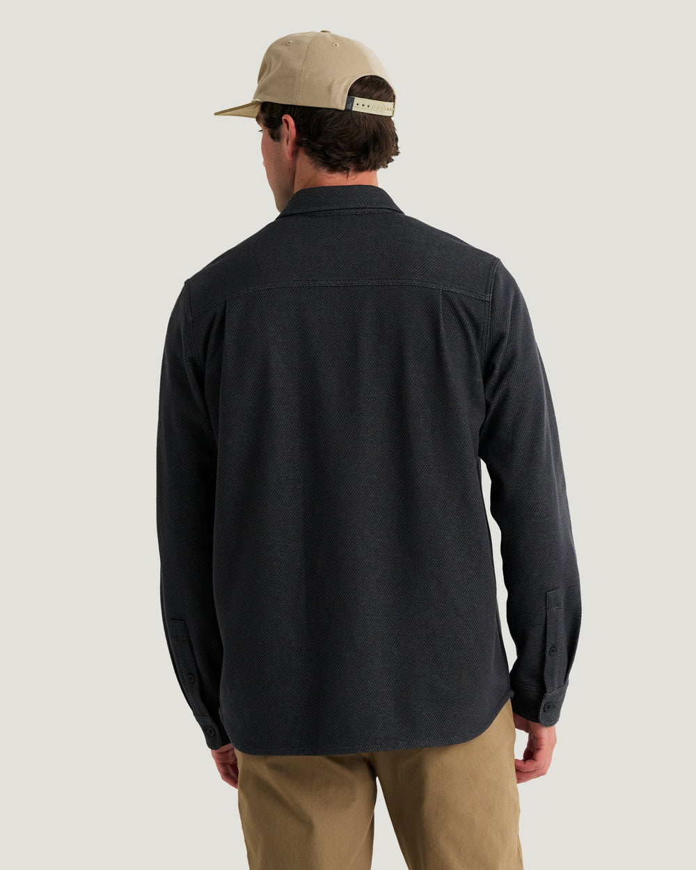 MEN'S BLACK TWILL GALLATIN OVERSHIRT
