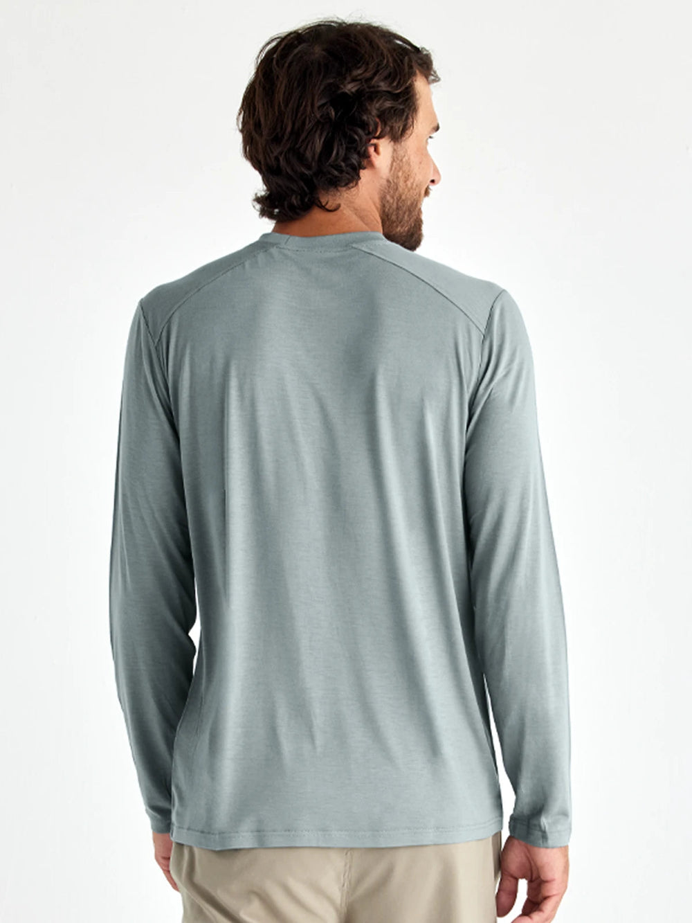 MEN'S SLATE BAMBOO LIGHTWEIGHT LONG SLEEVE
