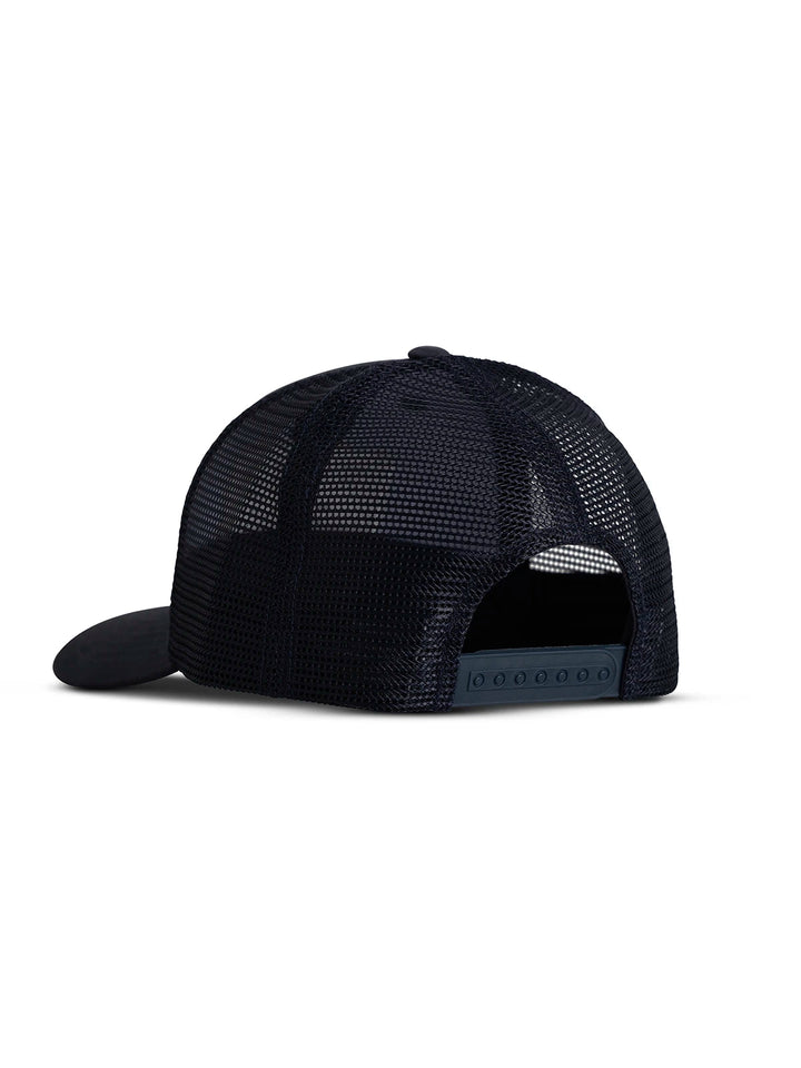 NAVY WAVE TRUCKER HAT
