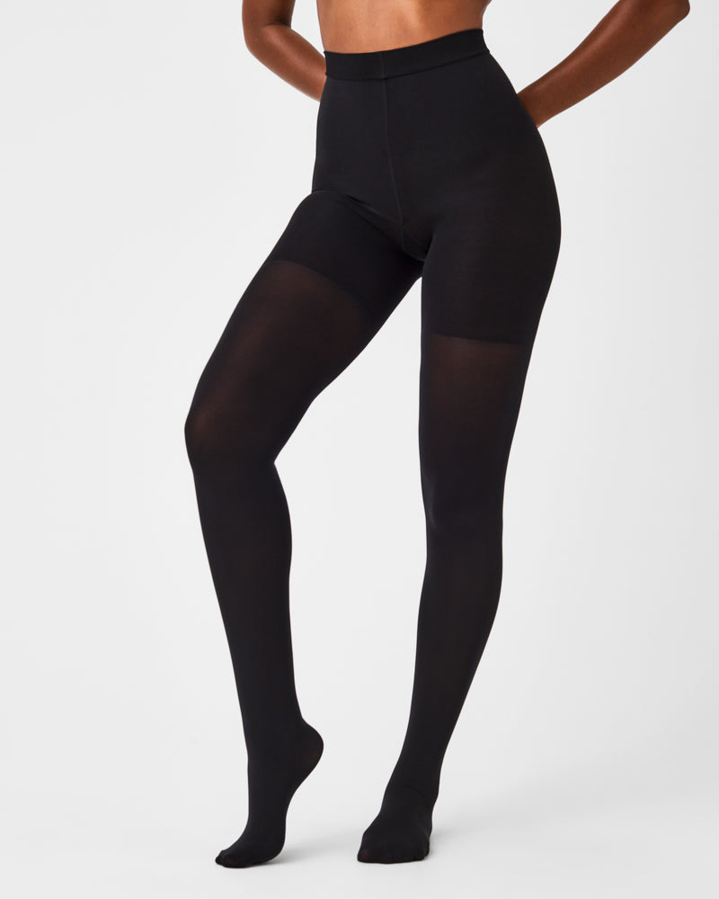 SPANX BLACK TIGHT END TIGHTS

