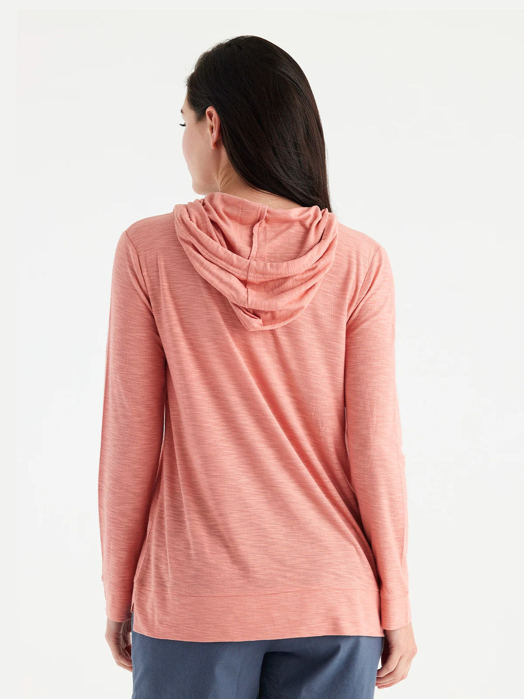BRIGHT CLAY BAMBOO SLUB HOODIE
