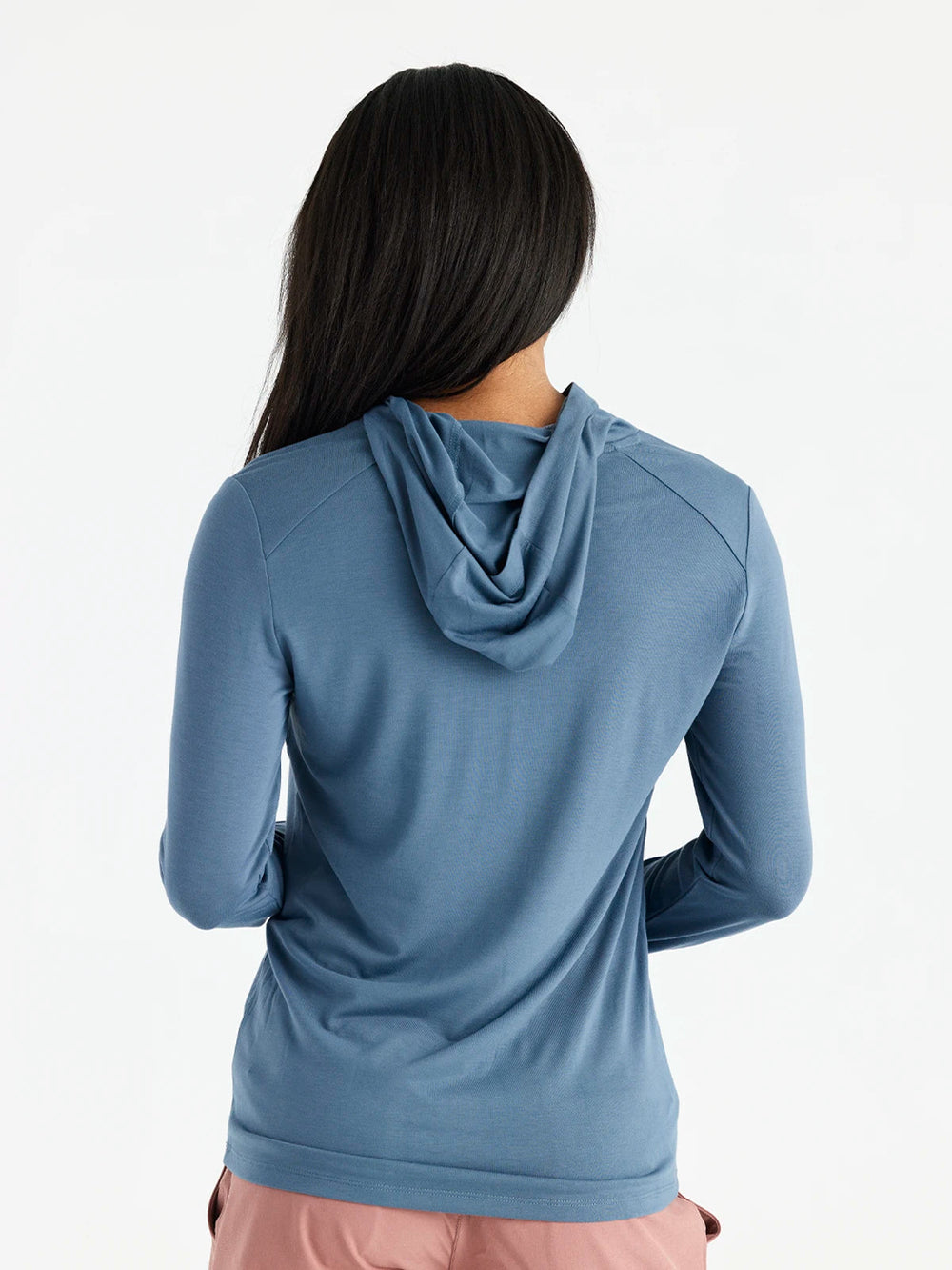 SLATE BLUE BAMBOO SHADE HOODIE II
