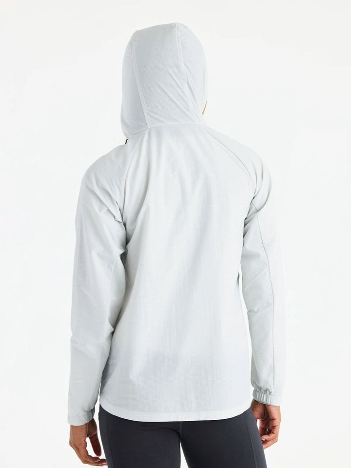 WOMEN'S LIGHT GREY HEADWIND JACKET
