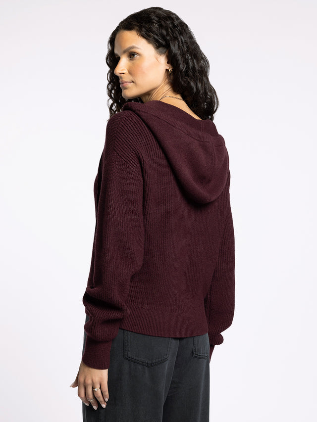 ZINFANDEL DOLLY HOODIE SWEATER