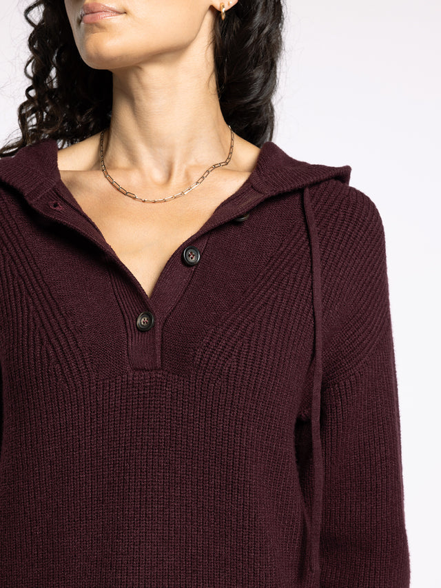 ZINFANDEL DOLLY HOODIE SWEATER
