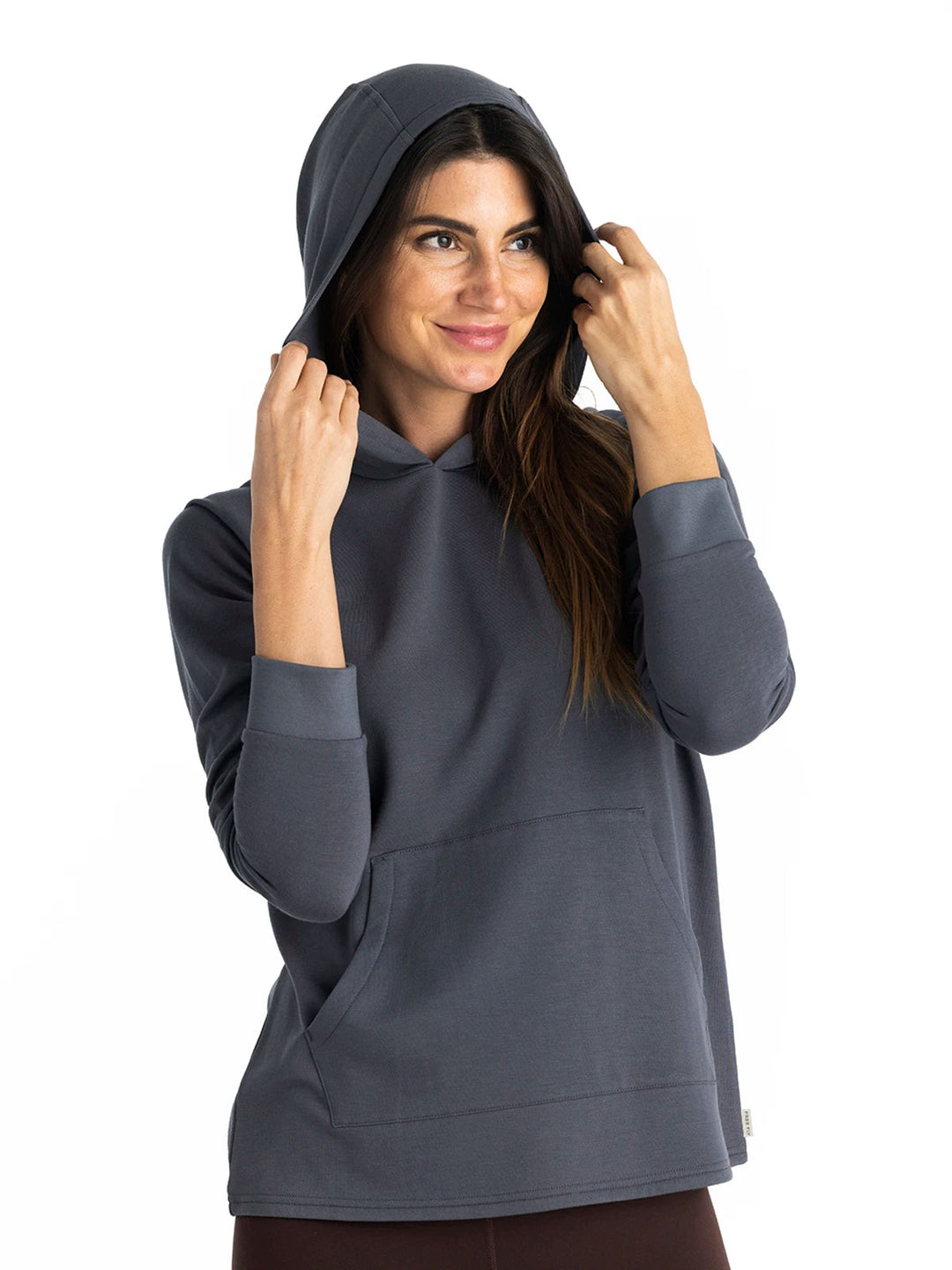WOMEN'S STORM CLOUD BAMBOO LIGHTWEIGHT FLEECE HOODIE