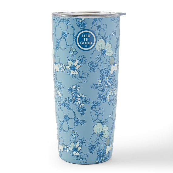 FLORAL GARDEN PATTERN 20 OZ TUMBLER