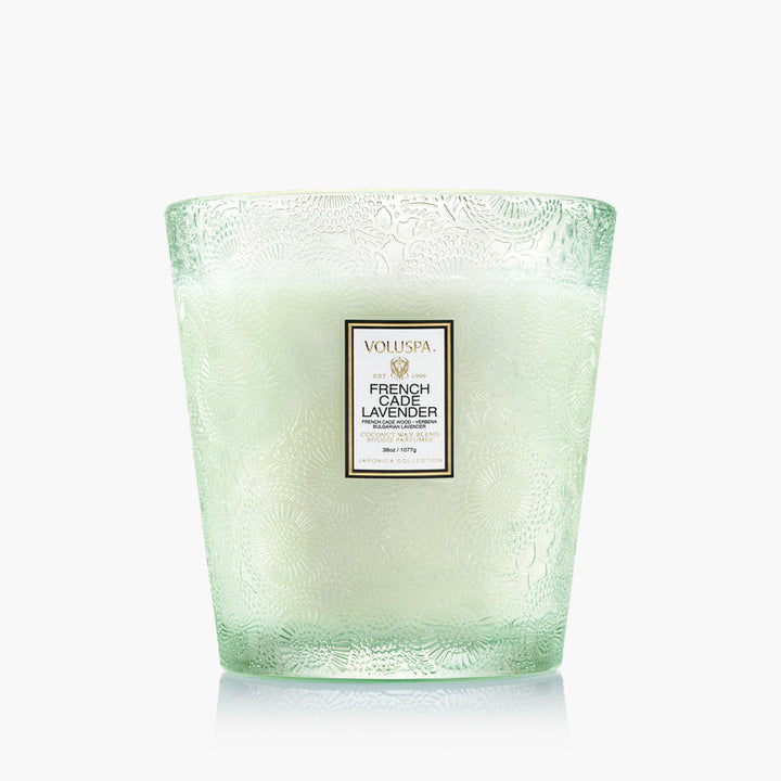 FRENCH CADE LAVENDER 3 HEARTH CANDLE