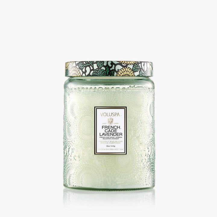 FRENCH CADE  LAVENDER 18oz LARGE JAR CANDLE