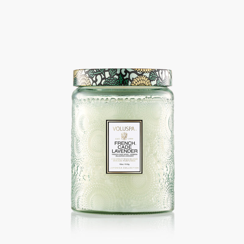 FRENCH CADE  LAVENDER 18oz LARGE JAR CANDLE
