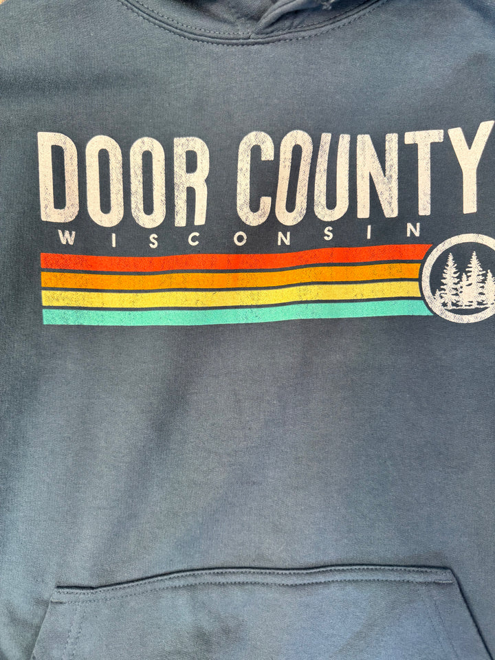 DOOR COUNTY WISCONSIN  RESERVE HOODED SWEATSHIRT