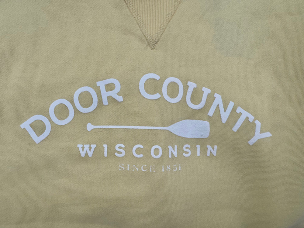BUTTER DOOR COUNTY OAR EVERYDAY CREW SWEATSHIRT
