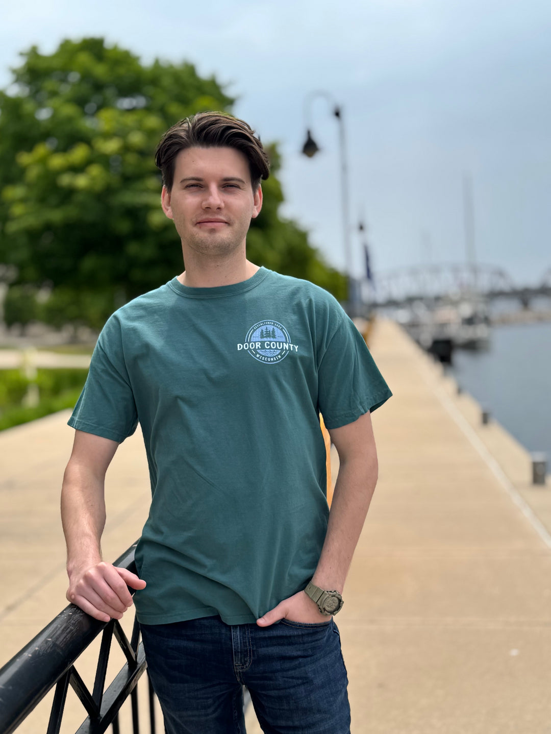 DOOR COUNTY CHILLIN' PINES TEE SHIRT