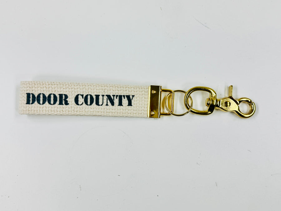 DOOR COUNTY ANCHOR KEYCHAIN
