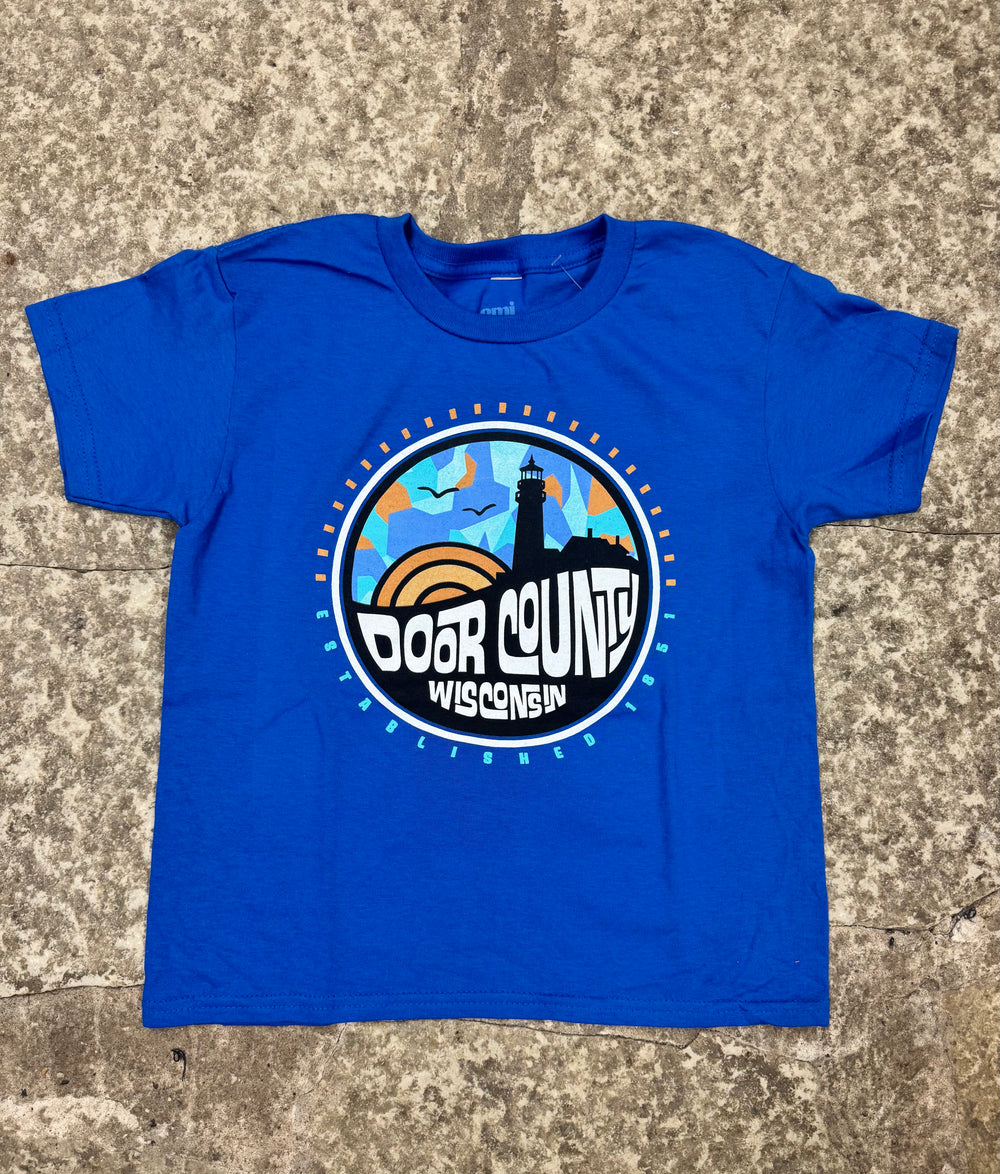 YOUTH DOOR COUNTY LIGHTHOUSE T-SHIRT
