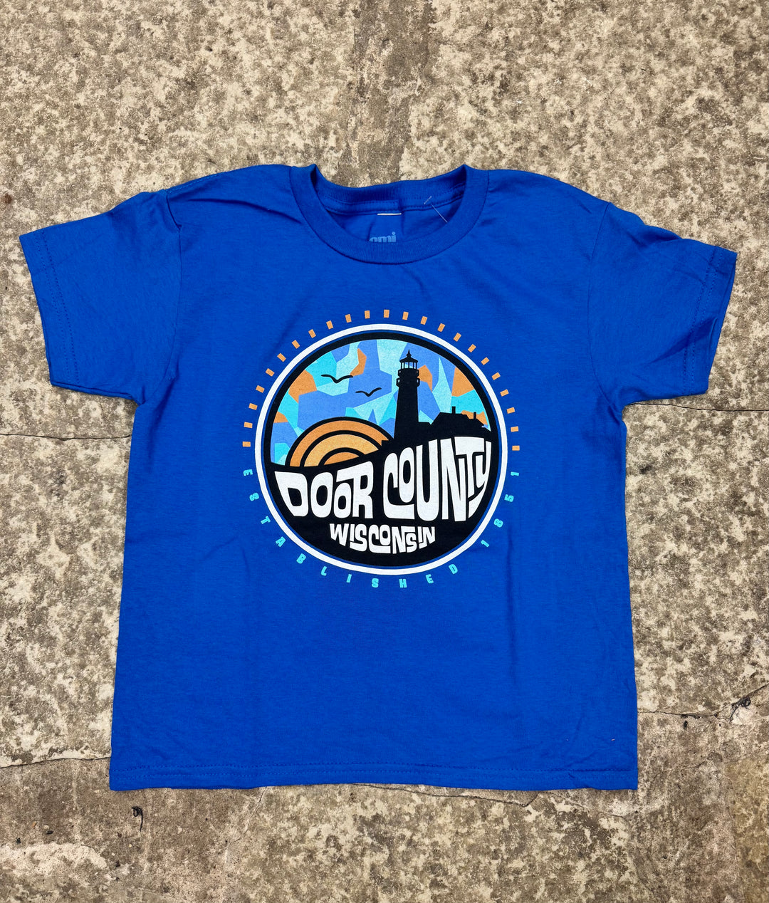 YOUTH DOOR COUNTY LIGHTHOUSE T-SHIRT