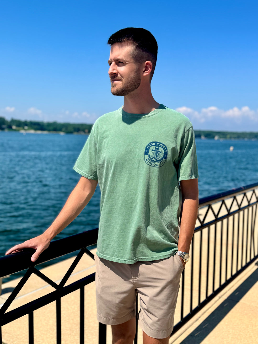 DOOR COUNTY CLASSIC ANCHOR TEE